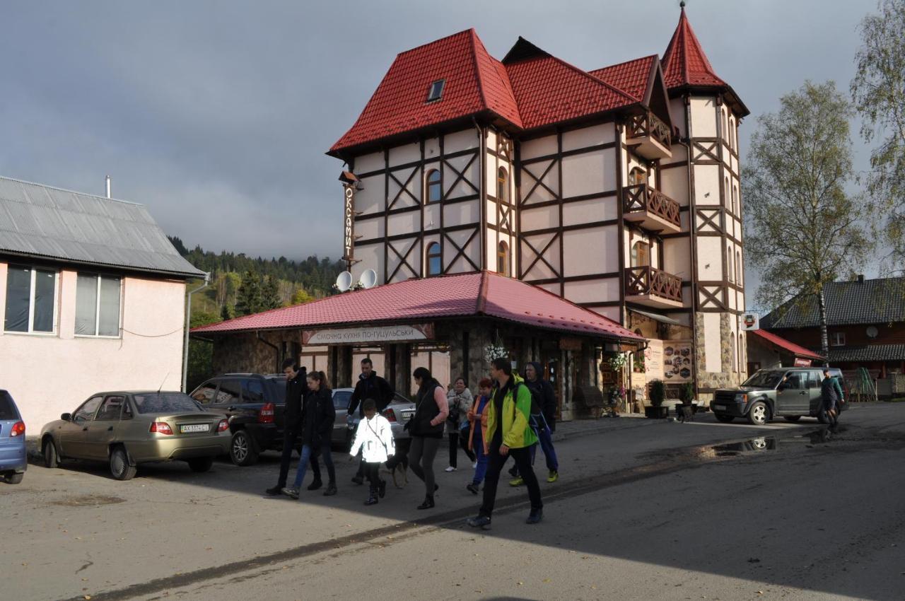 Oksamit Resort Vorochta Buitenkant foto